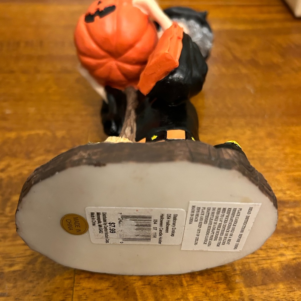Halloween Witch Candle Holder Decor - Picture 7 of 8